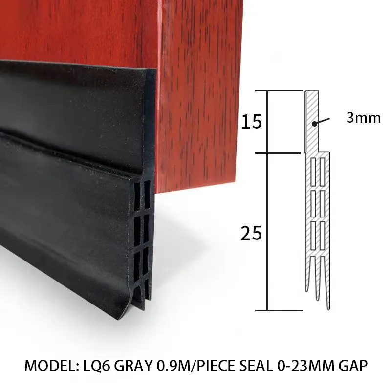 Лидер продаж силиконовая лента 8 м уплотнение для стеклянных дверей и окон