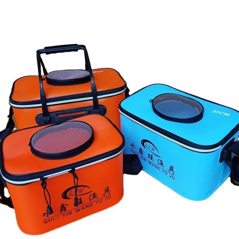

Thickened EVA live fish bucket Folding bucket Waterproof fish bucket Fishing bucket Live fish box