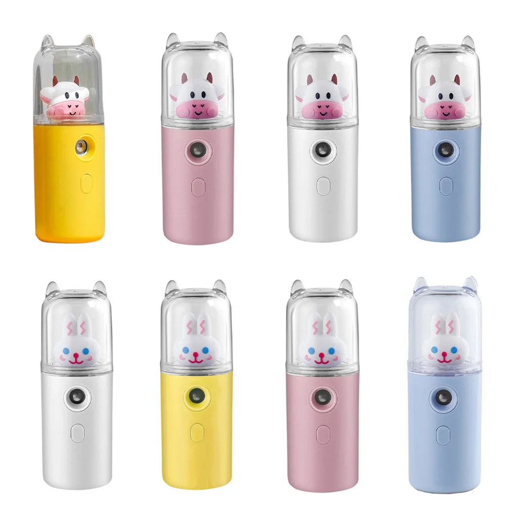 

Распылитель для лица 30 мл Увлажнитель Fogger Авто отпариватель для лица Кемпинг уход за кожей тип 1 розовый