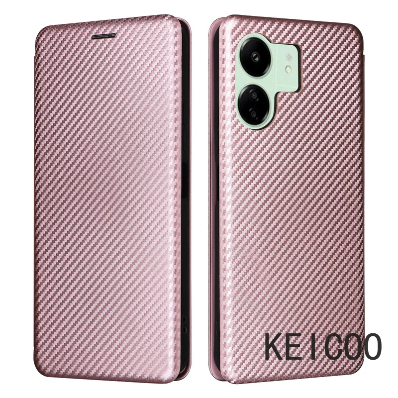 Магнитный чехол-книжка для Xiaomi Redmi 13C K70 K70E Note 13 13R Pro 4G