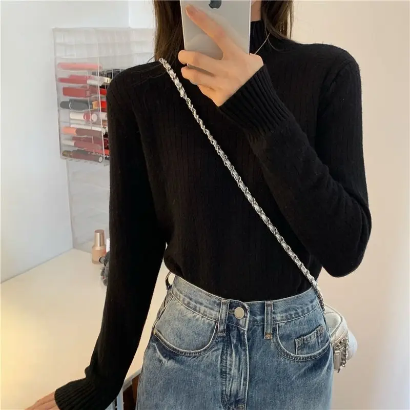 

Fashion Trend Plus Velvet Thick Thick Section To Keep Warm Autumn and Winter New Style Korean Casual All-match Blouse