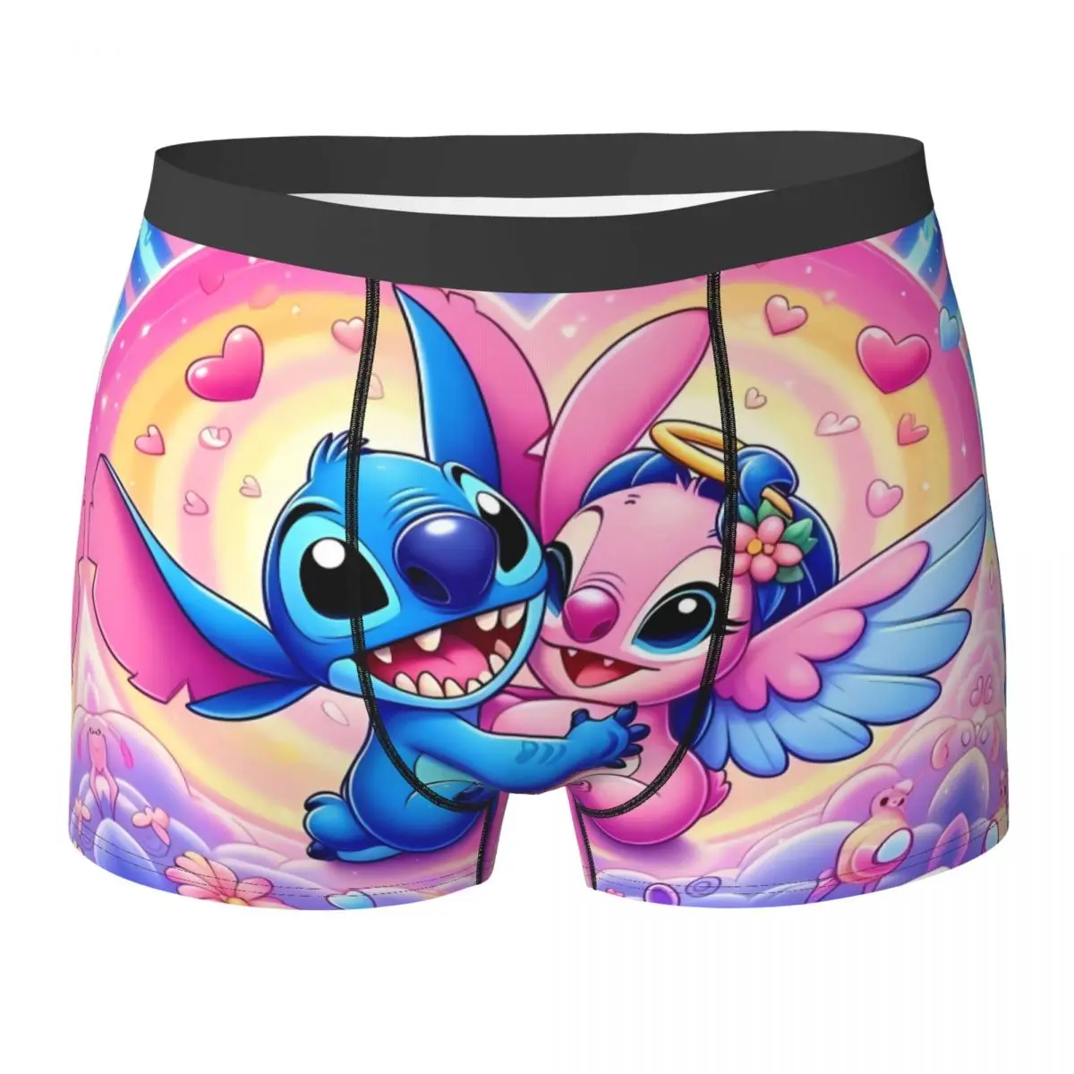 Нижнее белье Stitch Trunk Pouch Лидер продаж трусы-боксеры с узором сексуальные мягкие