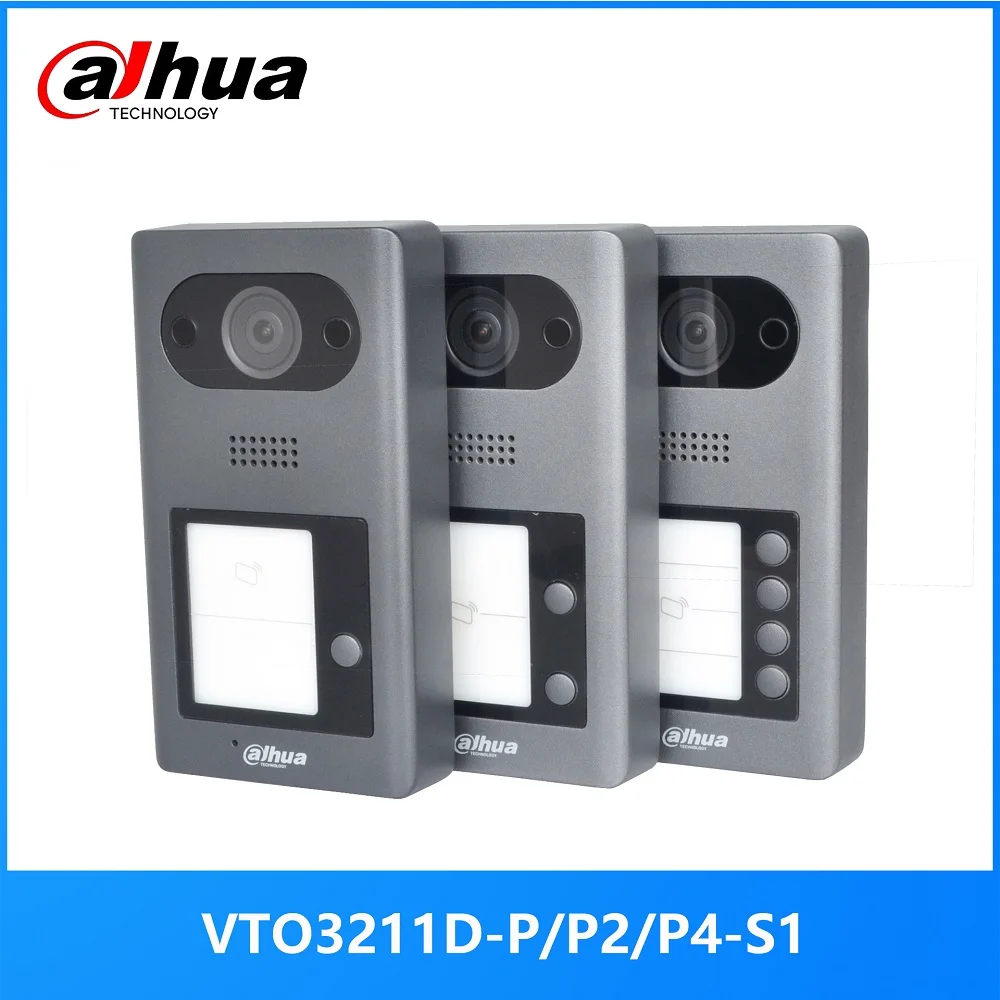 

Dahua Multi-Language VTO3211D-P/P2/P4-S1 PoE(802.3af) IP Villa doorbell ,Door Phone,doorbell,IP Video Intercom,SIP firmware