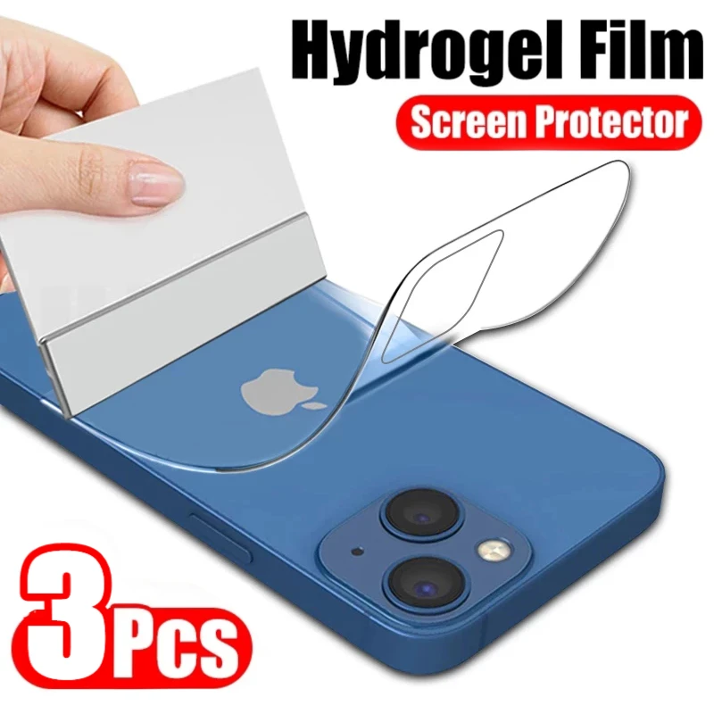 

3 шт., Гидрогелевая Защитная пленка для iPhone 14 Pro Max 13 12