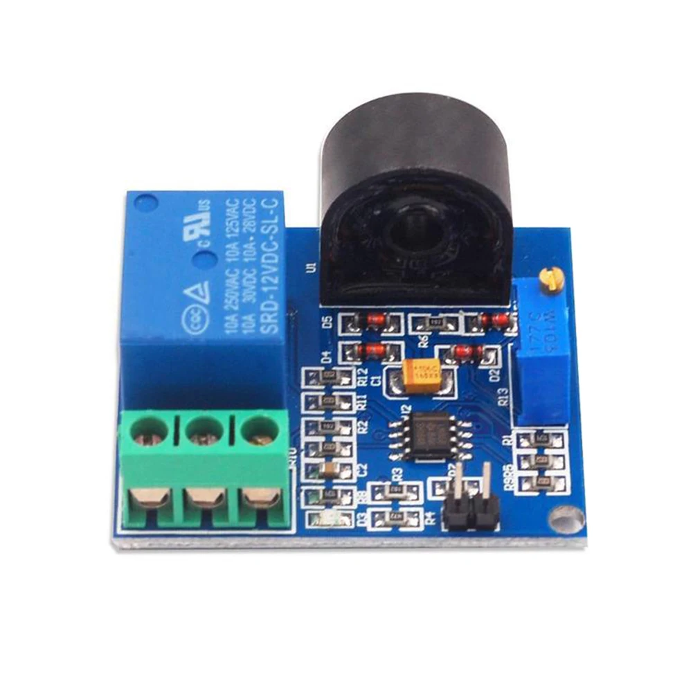 

DC 12V 5A Relay Shield Current Detection Switch Sensor Over-Current Protection Relay Module AC