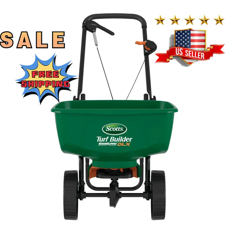 

Scotts Turf Builder EdgeGuard DLX Broadcast Spreader - 15,000 sq. ft.