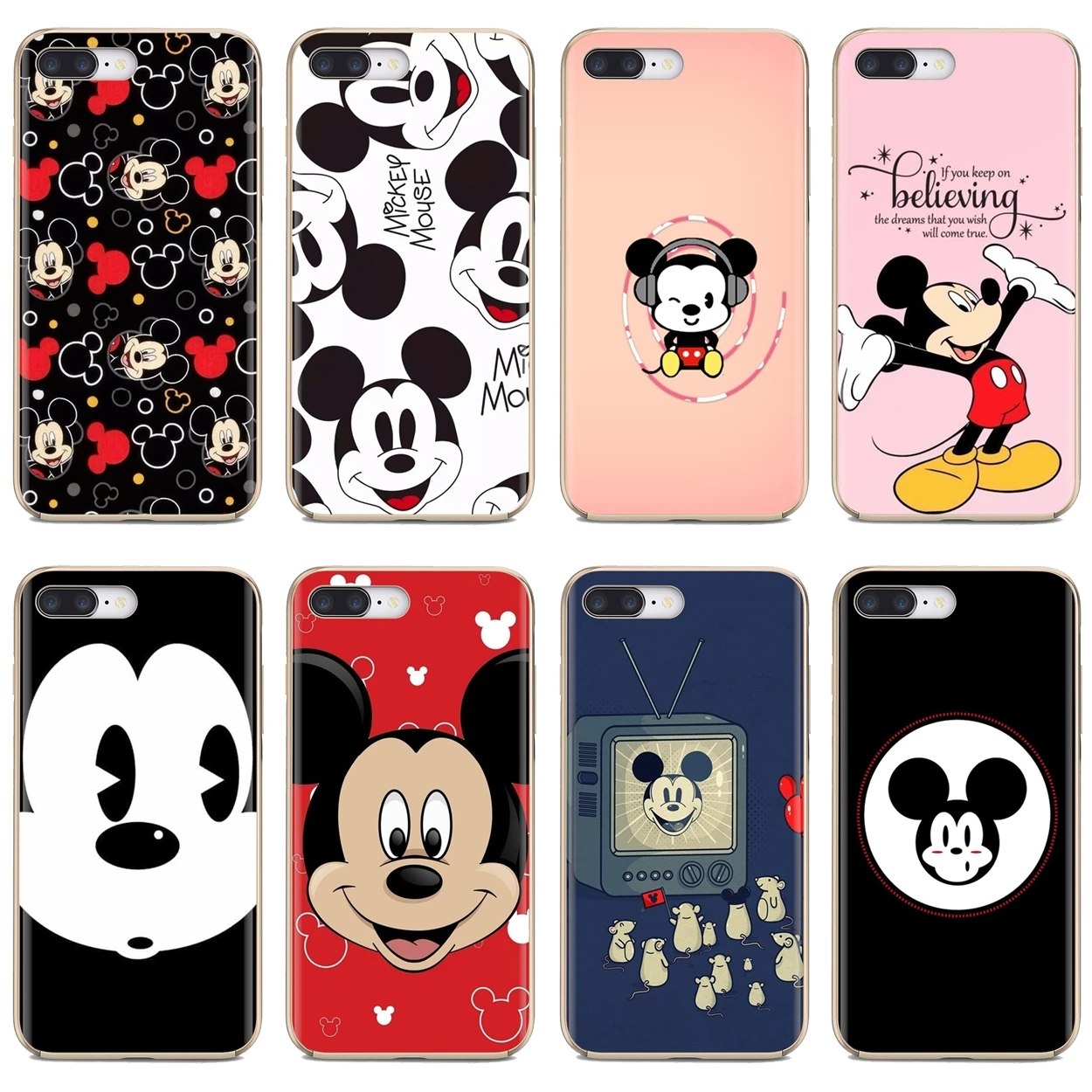 

Soft Silicone Case For iPod Touch iPhone 10 11 12 Pro 4S 5S SE 5C 6 6S 7 8 X XR XS Plus Max 2020 cute cartoon mickey mouse
