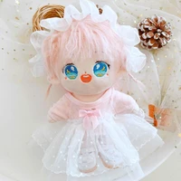 white pink ballet skirt jumpsuit 20cm suit 20cm doll clothes star toy doll wear