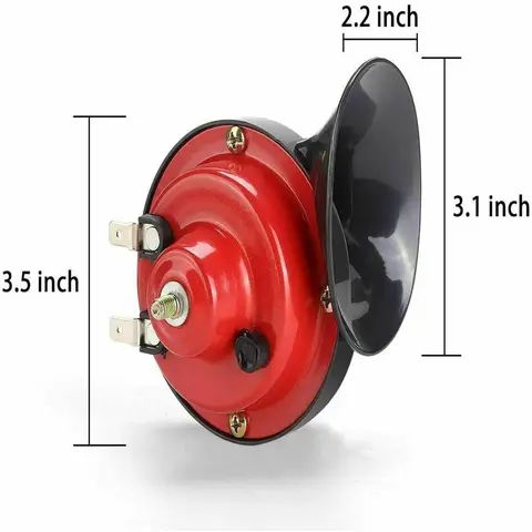 Універсальний автомобільний гудок 2X300 дБ з повітряним губком Snail для вантажівок, причепів, автобусів і човнів