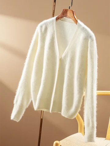 SuyaDream женские кардиганы из флисовой шерсти