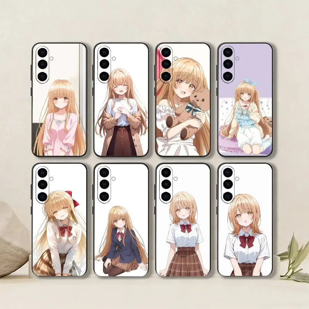 Фото Чехол для телефона Anime-M-Mahiru S-Shiina-F-Fujimiya для Samsung Galaxy A73, A72, A71, A70, A53, A52, A51, мягкий силиконовый черный чехол №1