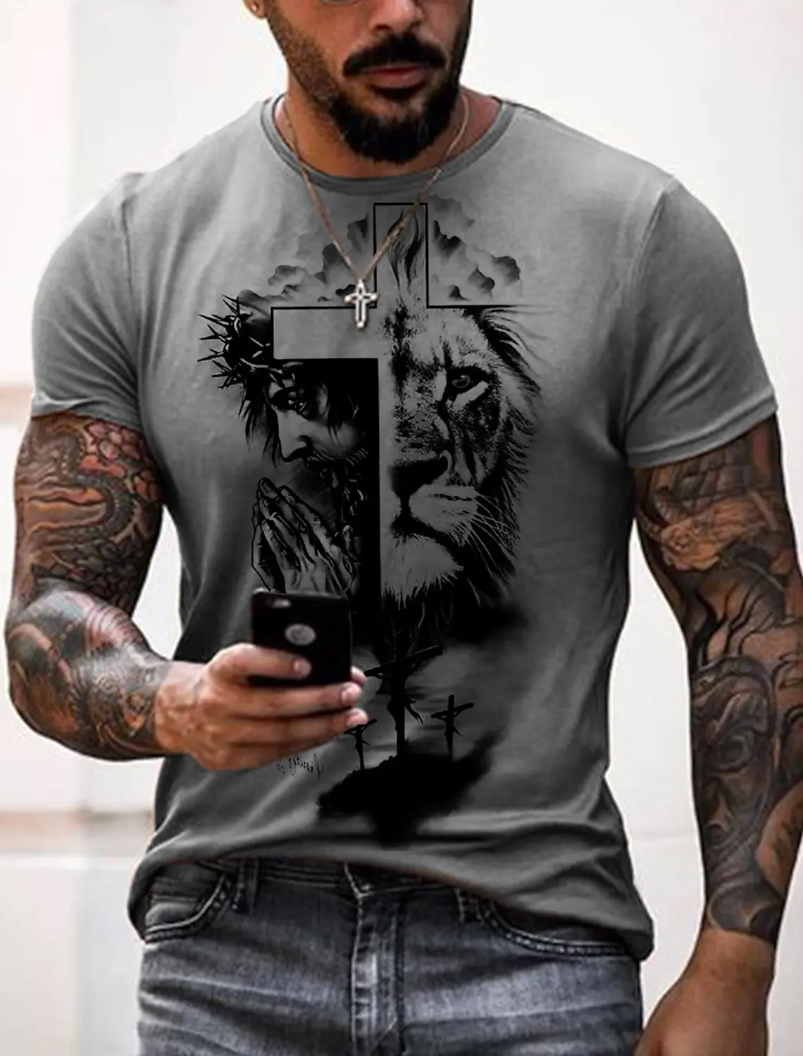 

Men's T shirt Tee Casual Style Sports Casual Shirt Short Sleeve Comfortable Tee Outdoor Street Summer Fashion Designer Clothing
