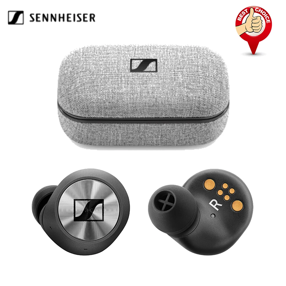 Sennheiser-auriculares inalámbricos MOMENTUM True, cascos con Bluetooth y Control táctil, estéreo HIFI, reducción de ruido