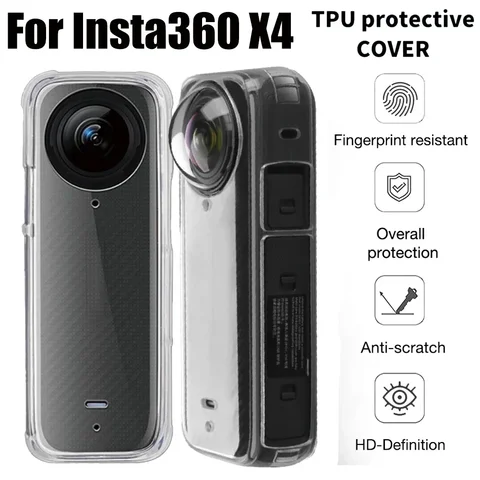 Прозрачный чехол BAPPSUS для Insta360 X4