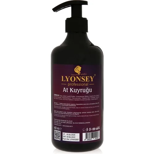 Шампунь с конским хвостом от Lyonsey 400 мл + масло для ухода за волосами Dabur Amla 200