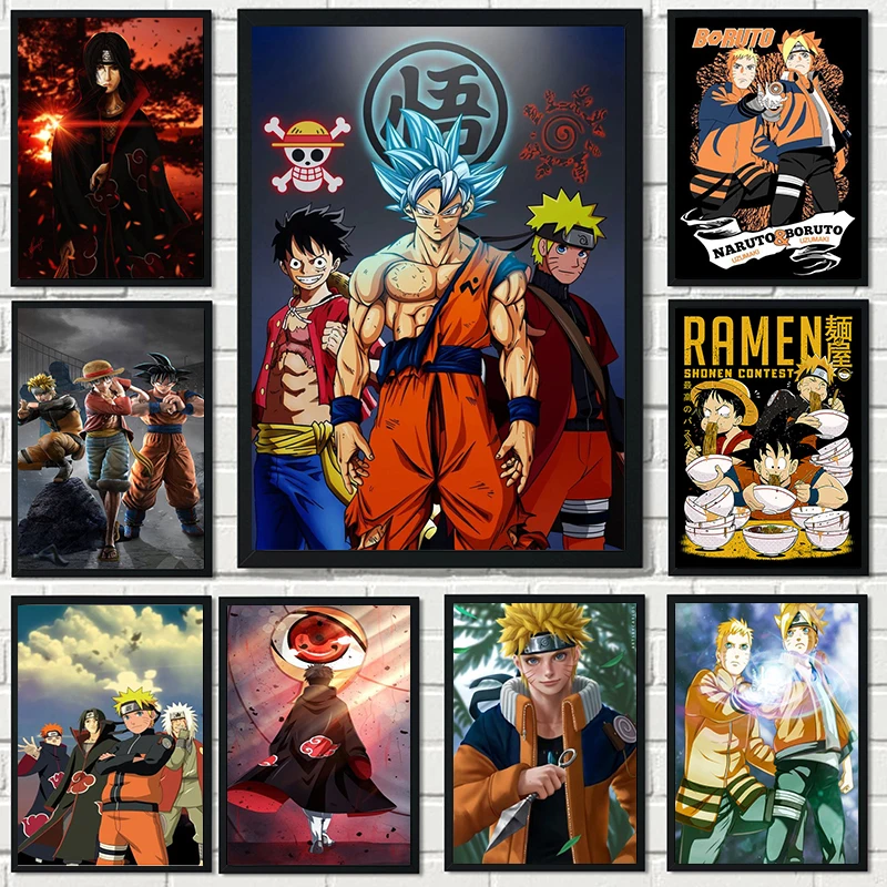 

Алмазная 5D Вышивка «сделай сам», Набор для вышивки крестиком из жемчуга дракона Наруто Гоку, полноразмерная мозаика для домашнего декора