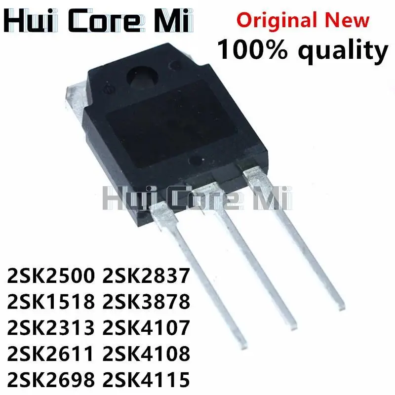 5 шт. 2SK2500 K2500 TO-247 TO-3P 2SK1518 2SK2313 2SK2611 2SK2698 2SK2837 2SK3878 2SK4107 2SK4108 2SK4115 K2611 K2837 K3878 K4108