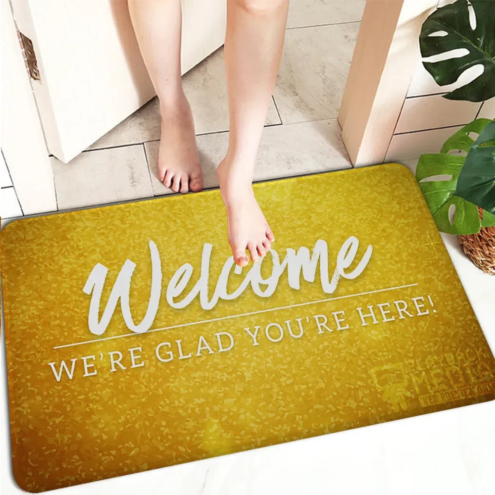 Добро пожаловать домашние обои кухонный коврик ковер для спальни гостиной