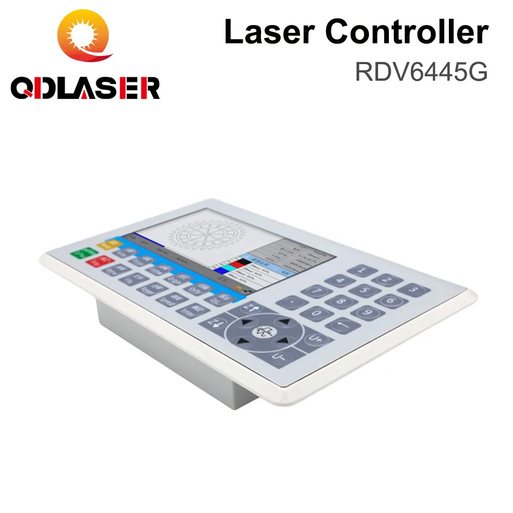 QDLASER Ruida RDV6445G + камера CCD Система контроллера лазера CO2 для станка лазерной резки и