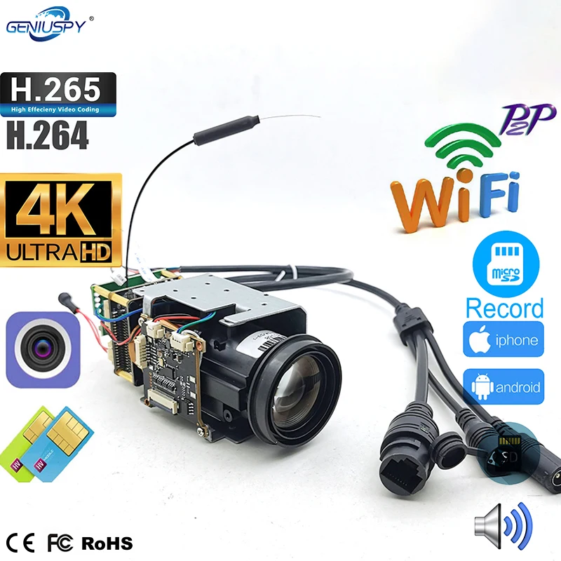 

GENIUSPY Camhi Wi-Fi мини 18X IP-камера