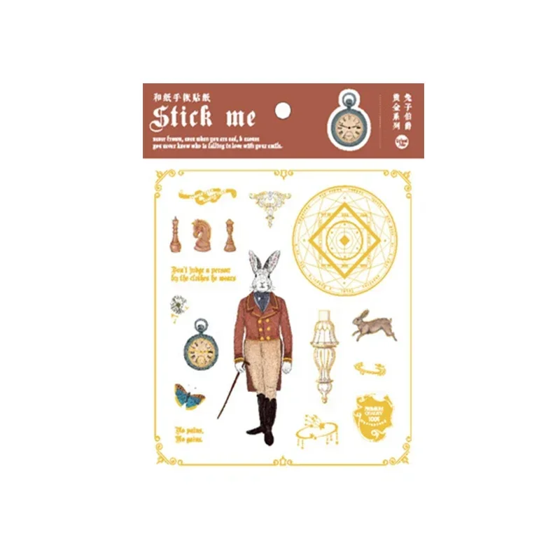 

1 шт./лот, новые наклейки с животными, горячее тиснение, кошка, лиса, девушка, бумажная декоративная наклейка для DIY, дневник, альбом, скрапбукинг