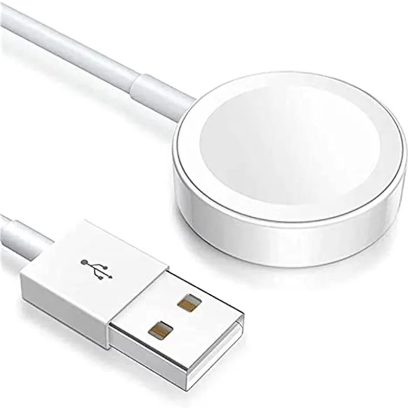 Портативный зарядный кабель QI Smart USB для часов, магнитная Беспроводная  зарядная док-станция для Apple IWatch серии 7 6 5 4 3 2 SE, шнур для Apple  Watch | АлиЭкспресс