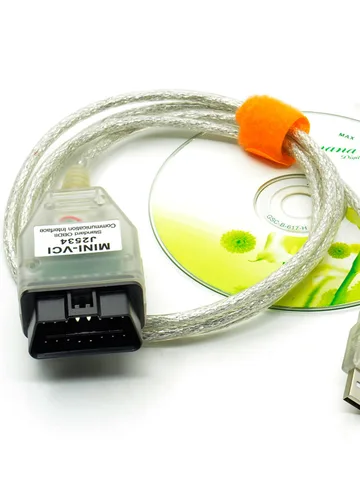 V18.00.008 MINI VCI для TOYOTA TIS Techstream Mini vci FTDI FT232RL чип J2534 OBD2 автомобильный диагностический кабель до Feb 2023 года