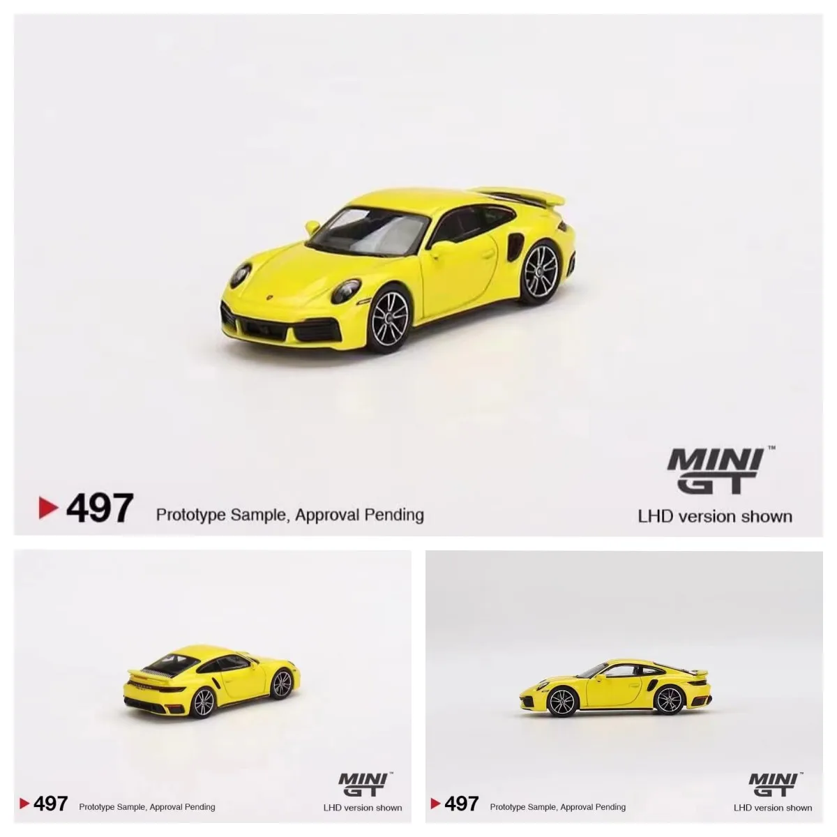 

MINI GT 1:64 911 Turbo S Car Model