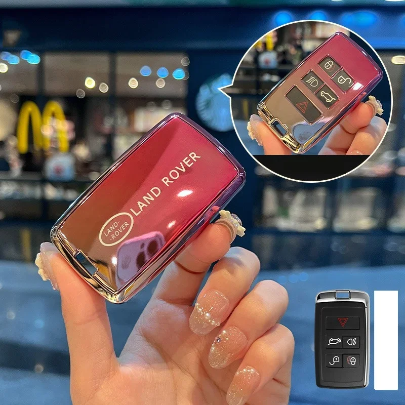 

Новый чехол для автомобильного ключа из ТПУ, держатель для Land Rover Range Rover Sport Velar Evoque Freelander 2, аксессуары Discovery Elander