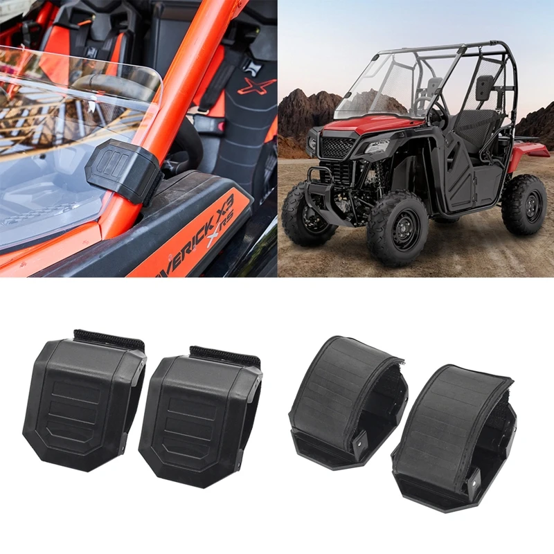 

UTV Windshield Adjustable Mounting Clamp Kit Windshield Fixed Clamps Straps