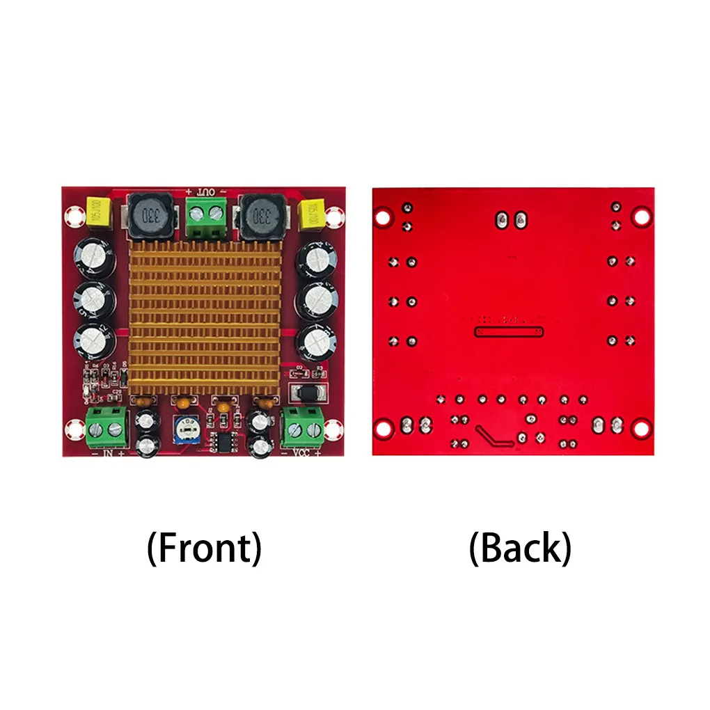 

Power Amplifier Board Replacement DC 12-26V Single Channel AUX Input Speaker Soundbox Amp Module Noise Reduction Circuitboard
