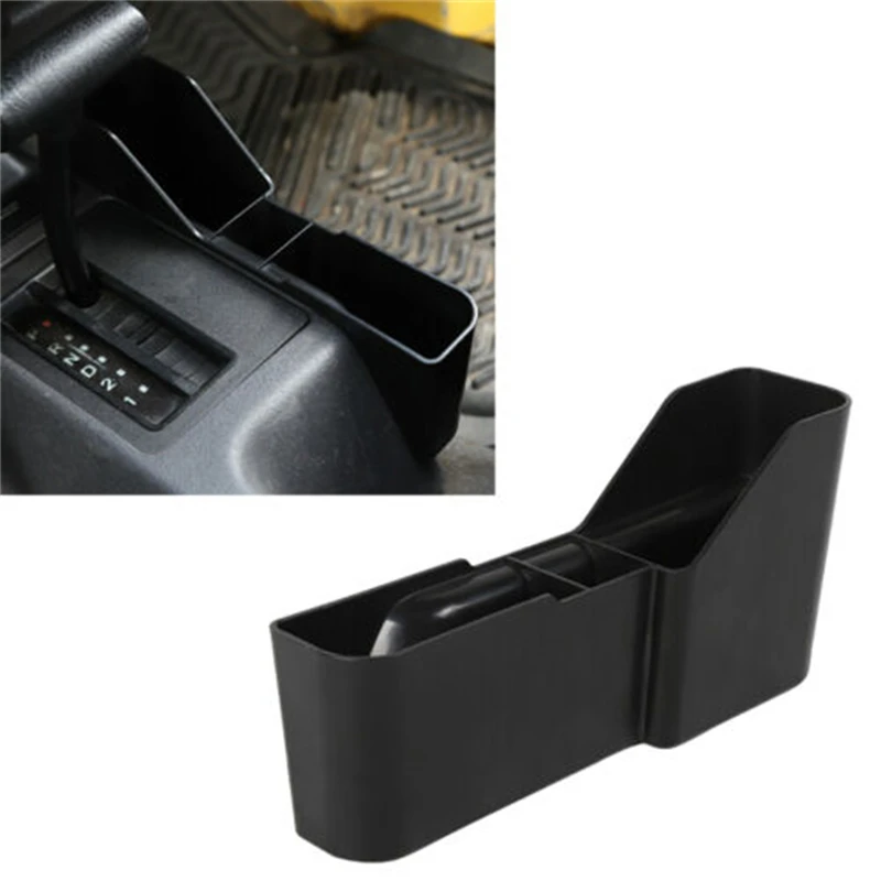 

For Jeep Wrangler TJ 1997-2006 Gear Shifter Pocket Storage Box Center Consoles Tray Organizer Car Interior Accessories