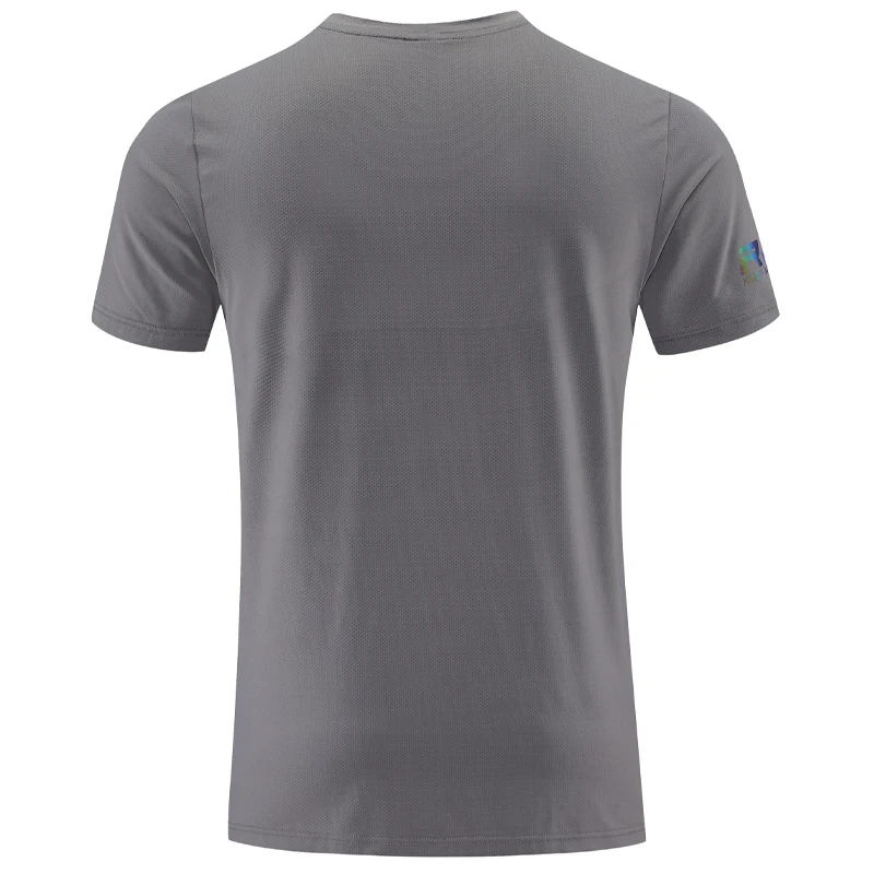 Prints Running Short Sleeve 2022 New Quick Dry Casual Outdoor Sport Tees Jogging Bodybuilding Shirt Men Gym Fitness T-shirts