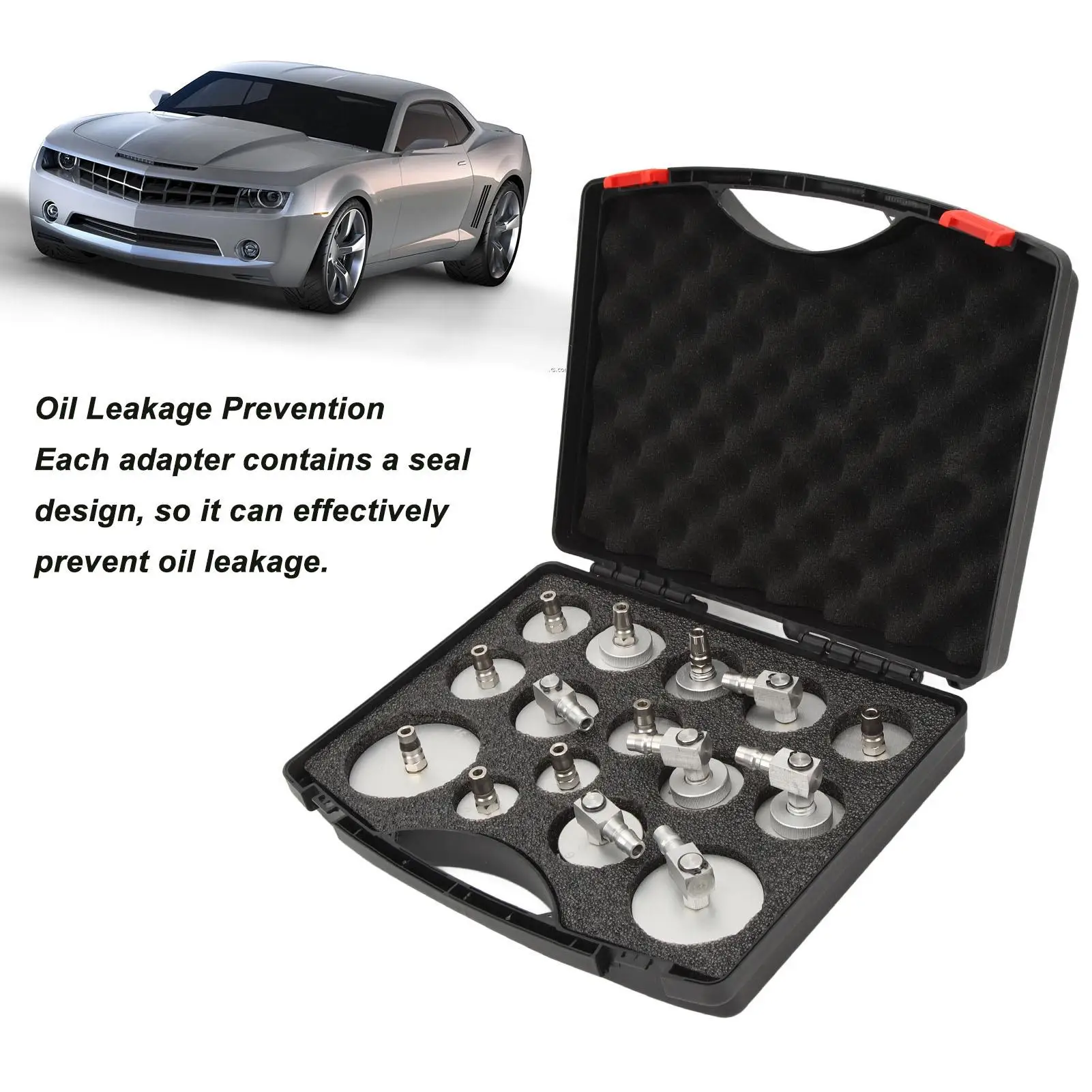 15 шт. набор адаптеров главного цилиндра герметичный адаптер для прокачки