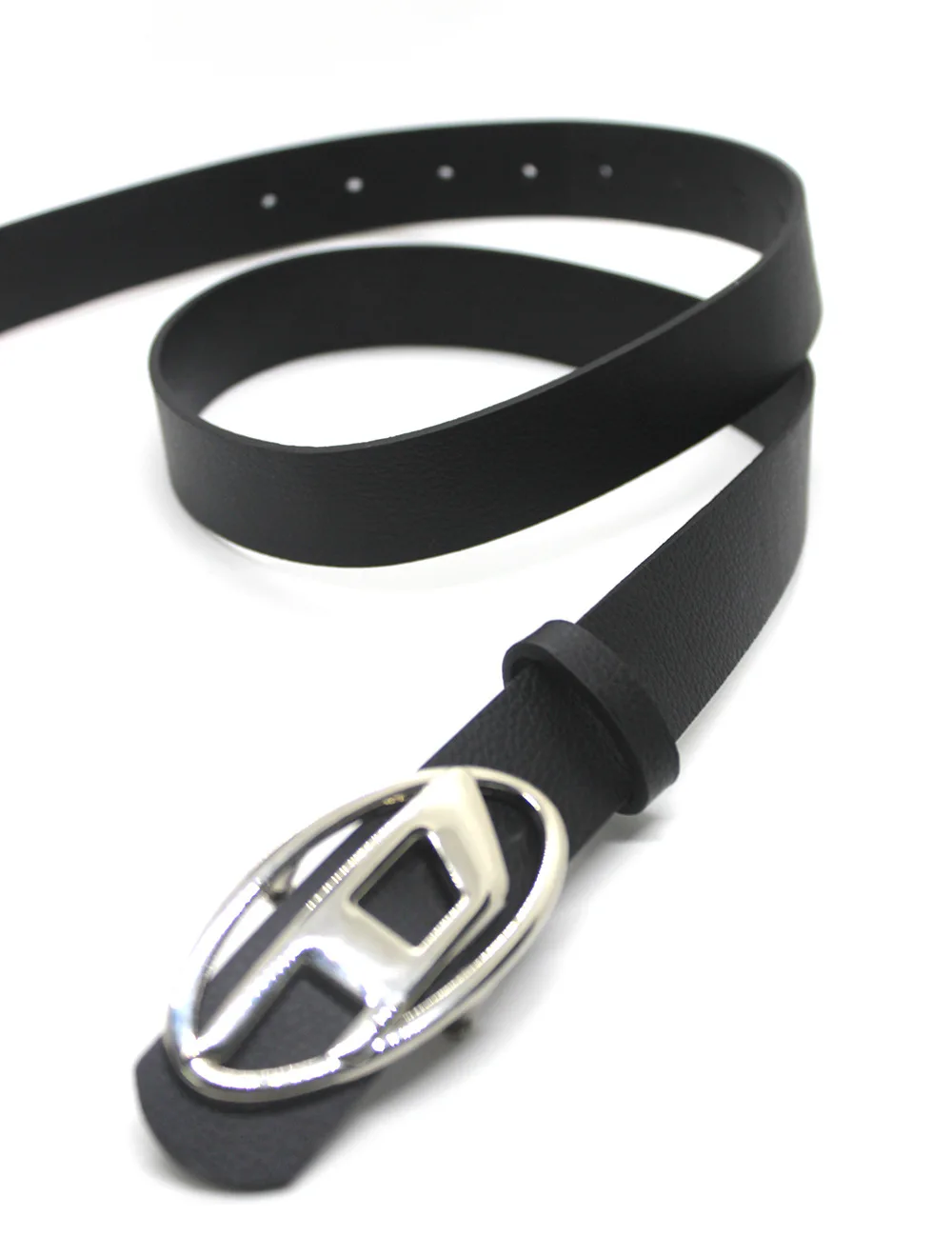 

Belts for Women Men Vintage Letter Oval Metal Snap Buckle PU Decorative Belt Fashion Luxury Design Jean Waistband Jeans Belts
