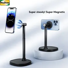 MoZhao Phone Magnetic Stand Desktop Mobile Holder Lift Adjustable Telescopic Magsafe Support Suitable for IPhone 12 14 13promax