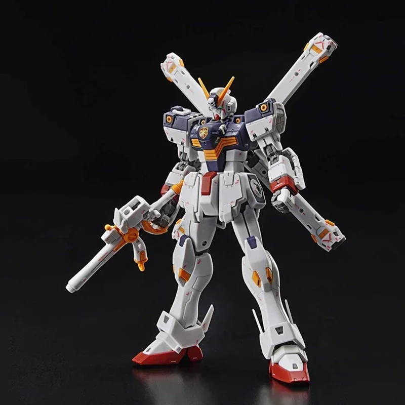 Фото Gundam BANDAI RG 31 1/144 X1 CROSS BONE игрушечные фигурки подарки для детей аниме сборка экшн-меха оригинальный продукт №3