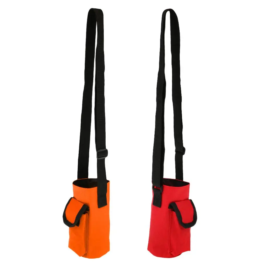 Изолированная сумка-переноска для бутылки с водой 2 шт. регулируемым плечевым