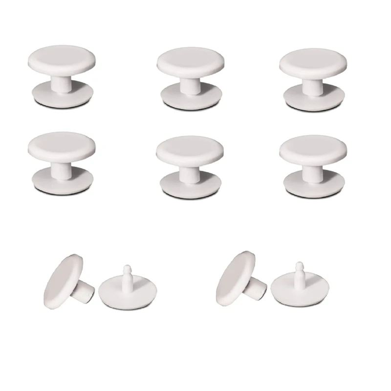 

8 PCS Beach Bag Buttons, Rivets For Beach Bag Tote Accessories, Buckle Plastic Buttons