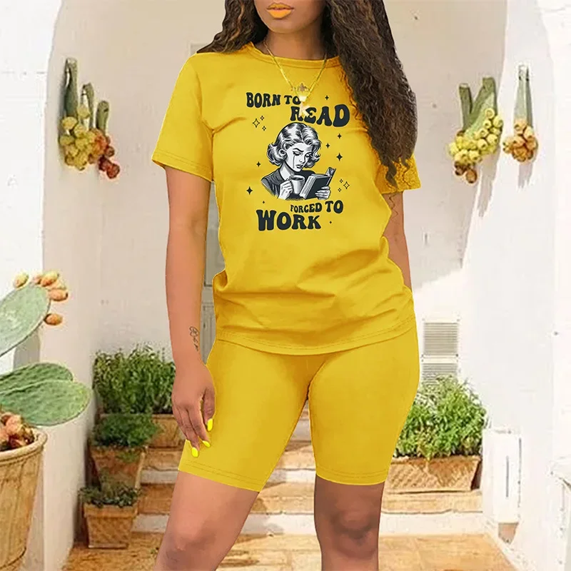 Amazon New Women's Fashionable 3D Printed Casual Suit Cross-Border E-commerce Plus Size Summer Clothing For Ladies