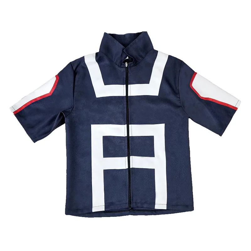 My Hero Academy Boku no Косплей Тренажерный зал Спортивный костюм Униформа с Wiss |