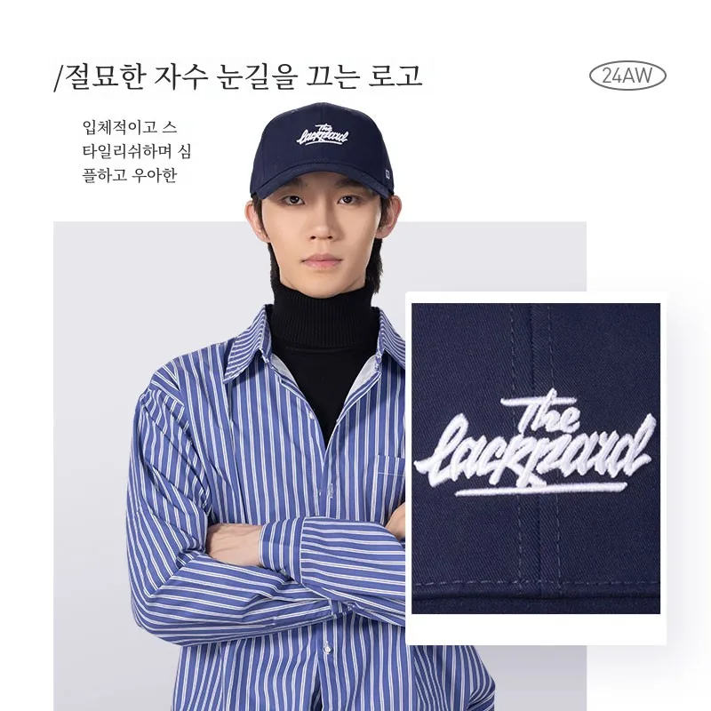 Бейсбольная кепка Lackpard новинка 2024 повседневная универсальная жесткая шляпа со