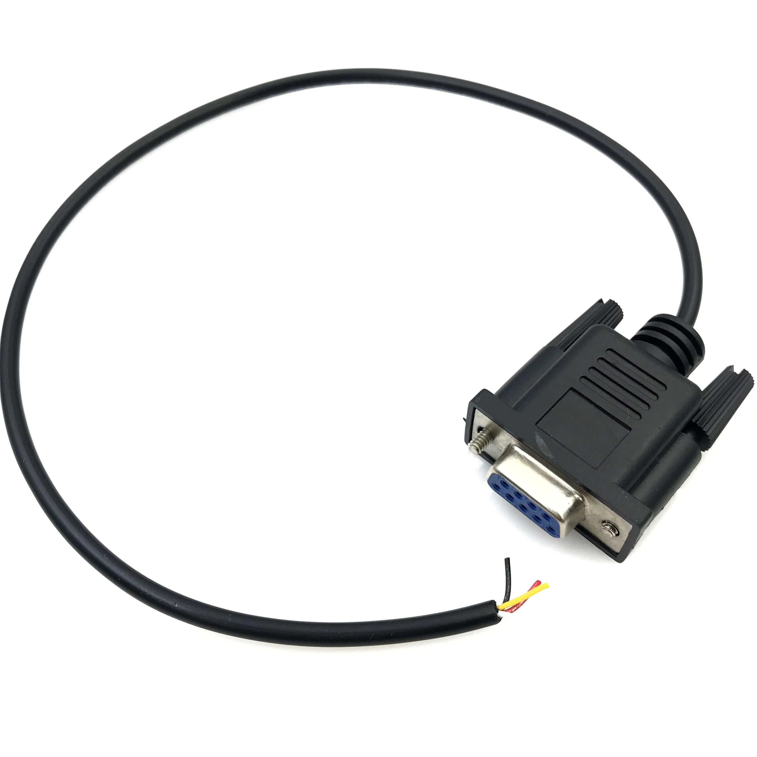 Кабель последовательного порта DB9 один штекер и гнездо соединительный кабель RS232