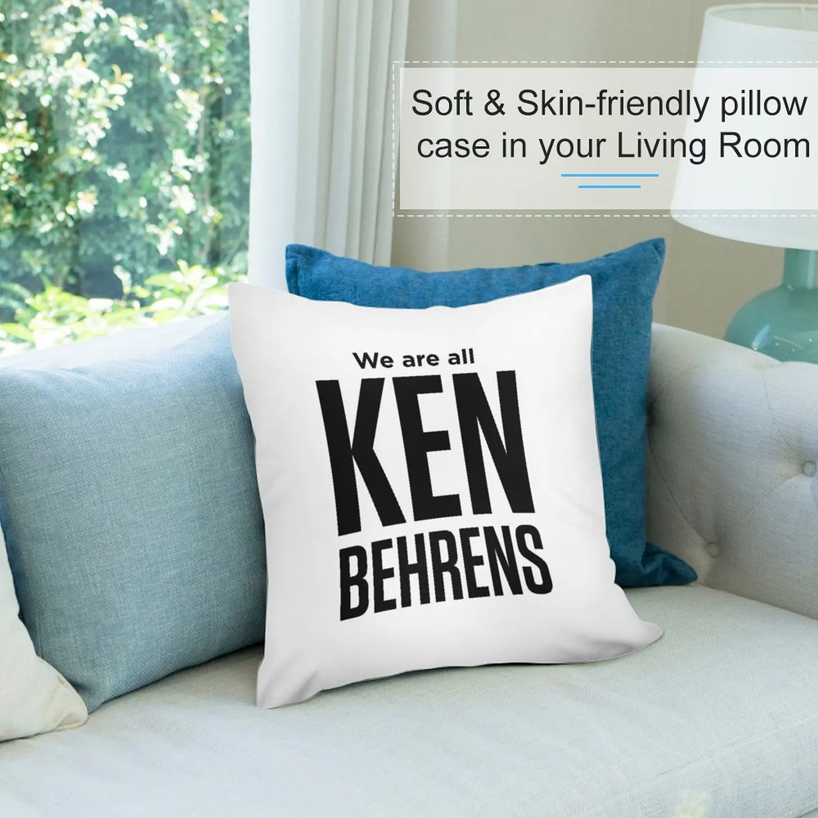 Мы все Кен Беренс диванная подушка подушки эстетическая