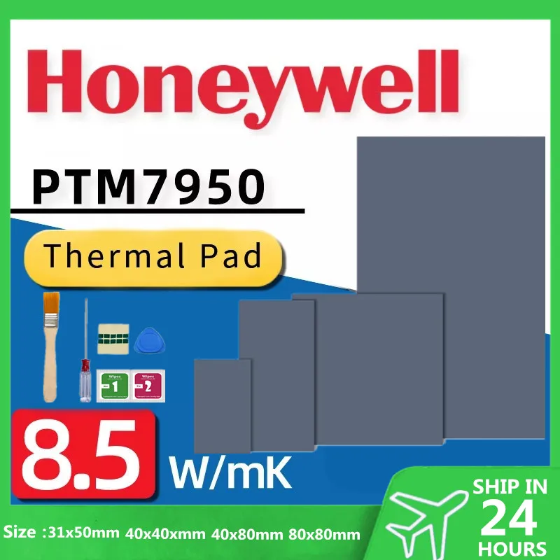 

8.5W/mk Honeywell PTM7950 Phase-change Pad For Laptop GPU CPU Heat Dissipation Silicone Thermal Pad Gasket термопрокладка 써멀패드