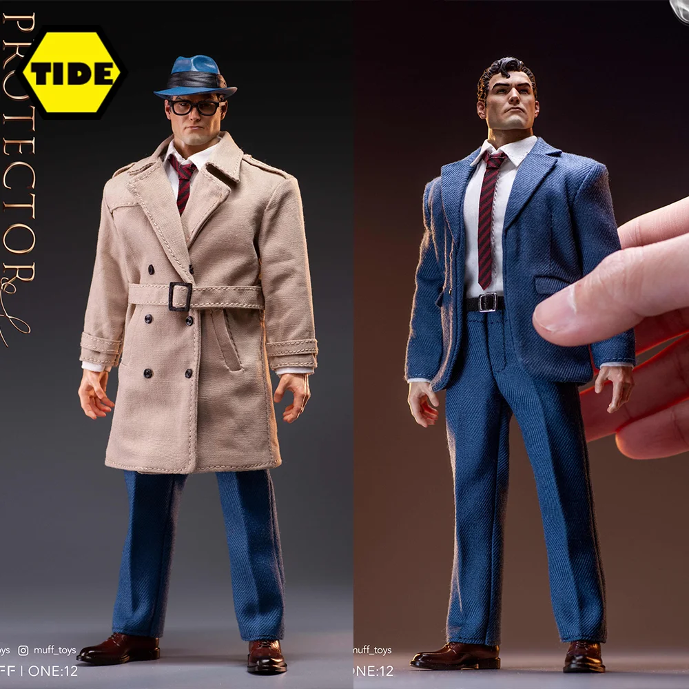 MUFF TOYS 1/12 Male Soldier Clark Kent Protector of Metropolis Messenger Of Justice Call Of Action Full Set 6Inch Action Figure