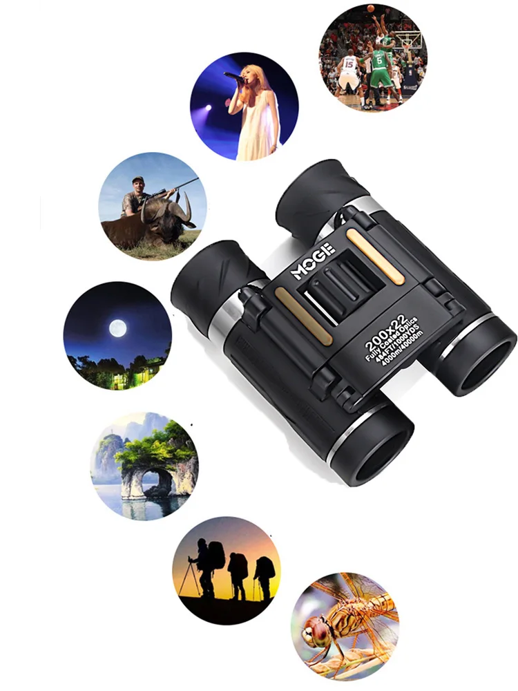 40x22 200x22 300x25 Улучшенный HD мощный бино...