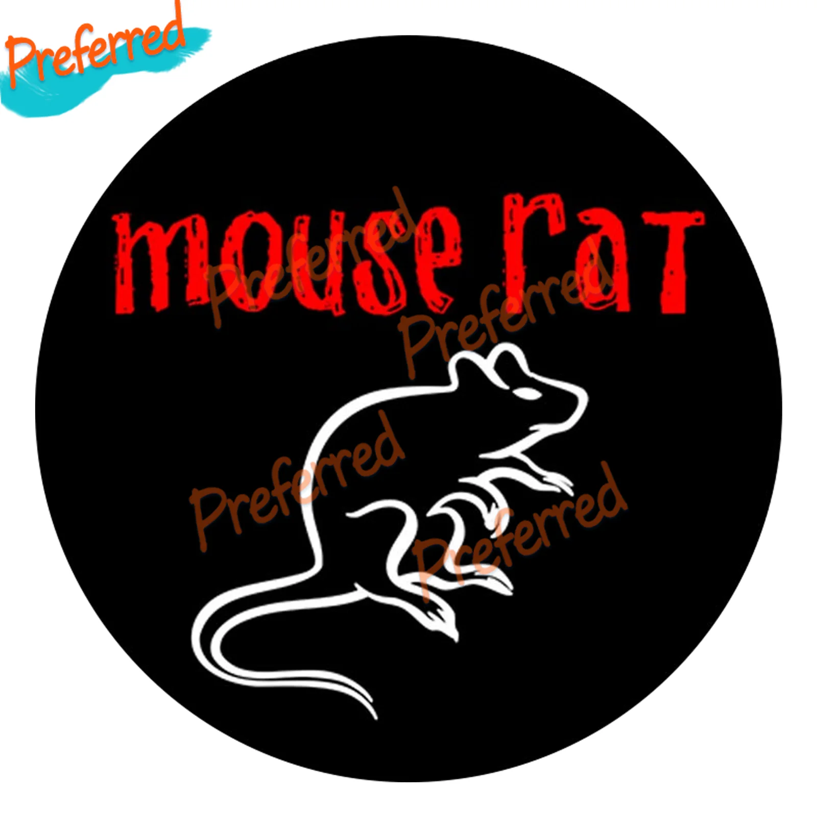 Парки и отдых Мышь Крыса наклейка для ноутбука Наклейка KK виниловая крышка