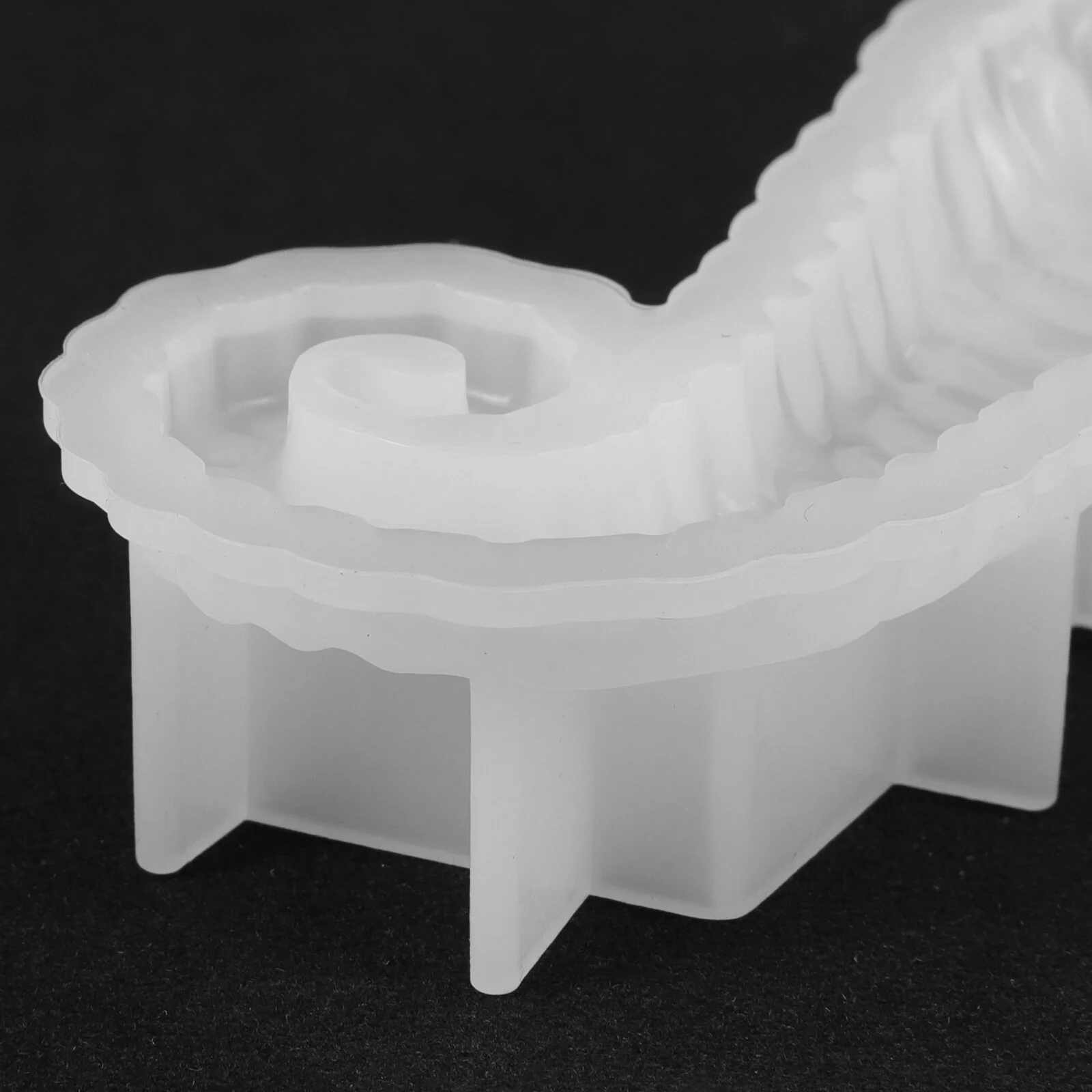 Epoxy Resin Silicone Mold Crafts Sea Horse Shaped Molds Non Stick Wall Decor DIY