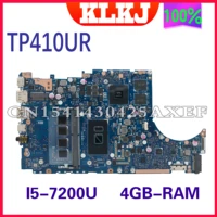 dinzi tp410ua laptop motherboard for asus vivobook flip 14 tp410u tp410ua tp410uf tp410ur motherboard wi5 7200u 4g 100 test ok